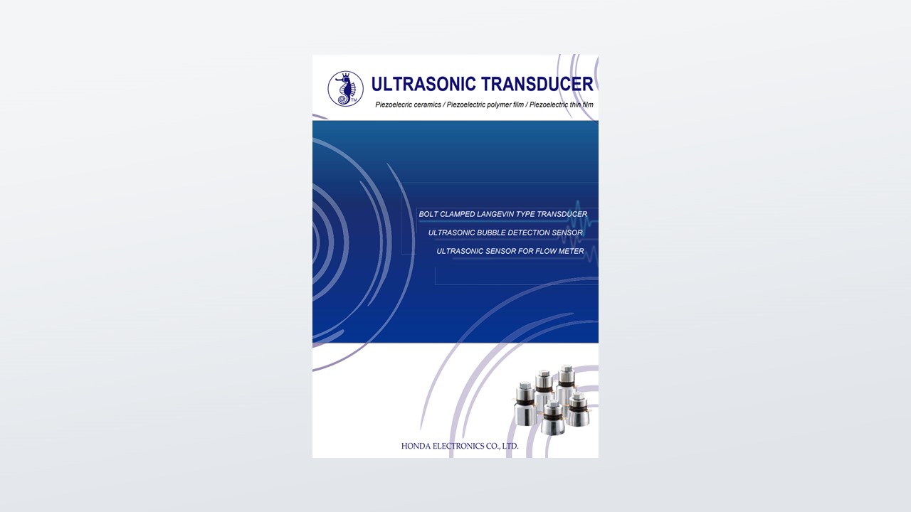Catalog of ultrasonic transducers (ver.4)